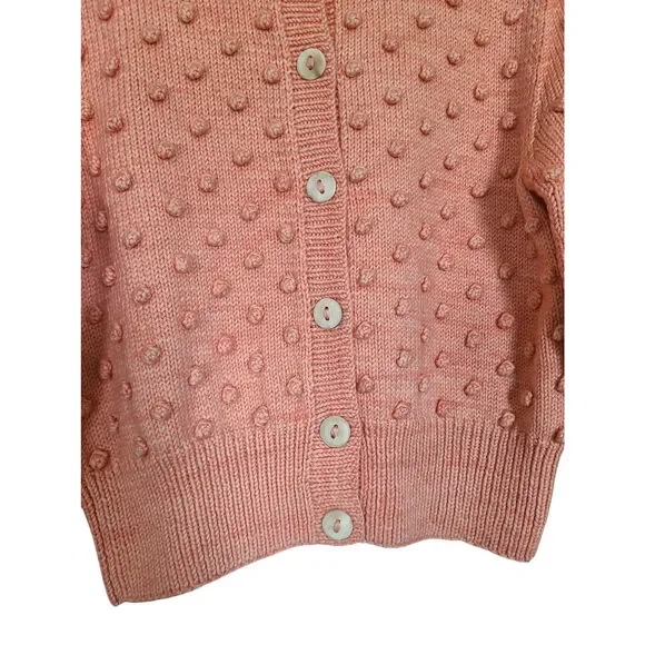 MISHA & PUFF WOMAN ELLIE POPCORN CARDIGAN Size XS